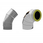 Сэндвич-отвод 45/90 градусов